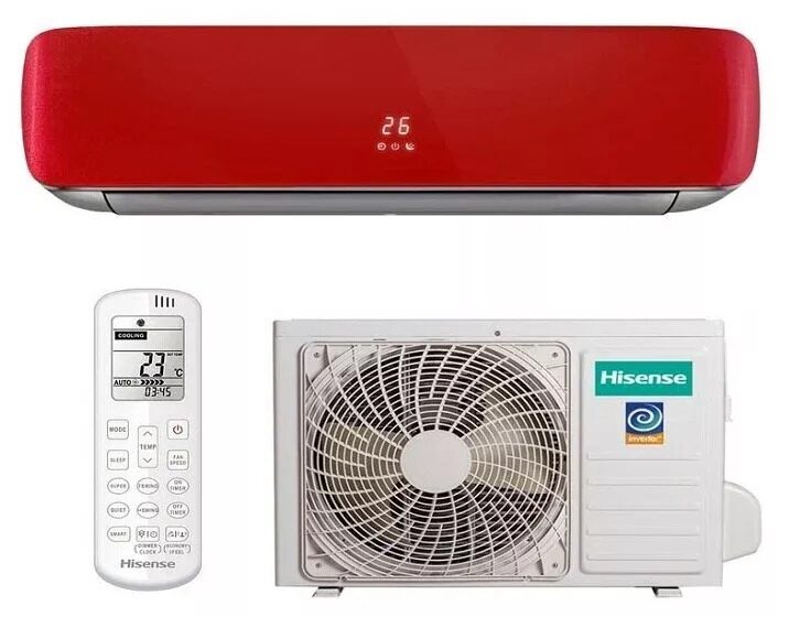 Кондиционер Hisense RED CRUSTAL Super DC Inverter  AS-10UW4RVETG00(R)